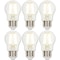 Westinghouse Bulb LED Dimmable 9W 120V A15 Filament 3000K Clear E26 Meduim Base, 6PK 5279020 - alternate 1